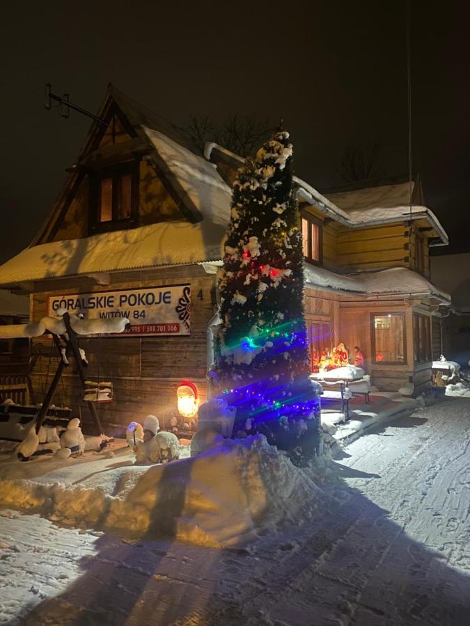 Góralskie Pokoje Witów Exterior foto